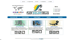 Desktop Screenshot of celdassolaresflexibles.com